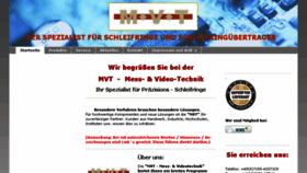 What Mv-technik.de website looked like in 2016 (8 years ago)