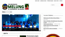 What Melung.desa.id website looked like in 2016 (8 years ago)
