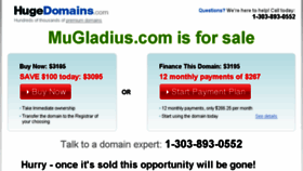 What Mugladius.com website looked like in 2016 (8 years ago)