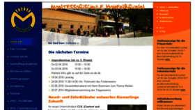What Montessorischule-hohenbrunn.de website looked like in 2016 (8 years ago)