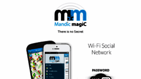 What Mandicmagic.com website looked like in 2016 (8 years ago)