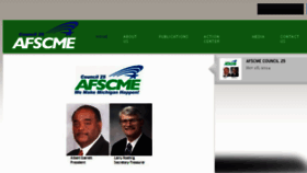 What Miafscme.org website looked like in 2016 (8 years ago)