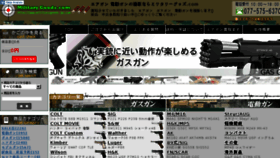What Militarygoods-jp.com website looked like in 2016 (8 years ago)