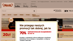 What Miscota.pl website looked like in 2016 (8 years ago)