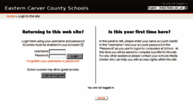 What Moodle112.district112.org website looked like in 2016 (8 years ago)