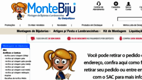 What Montebiju.com.br website looked like in 2016 (8 years ago)