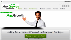 What Maxgrowth.co.in website looked like in 2016 (8 years ago)