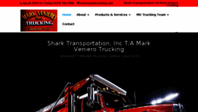 What Markvenierotrucking.com website looked like in 2016 (8 years ago)