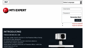 What Mtiexpert.com website looked like in 2016 (8 years ago)