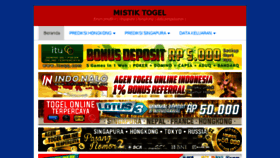 What Mistiktogel.com website looked like in 2016 (8 years ago)