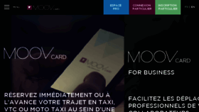 What Moovcard.fr website looked like in 2016 (8 years ago)