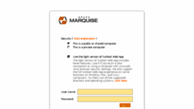 What Mail.marquise.com.br website looked like in 2016 (8 years ago)