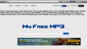 What Mp3juices.re website looked like in 2016 (8 years ago)