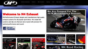 What M4exhaust.com website looked like in 2016 (8 years ago)