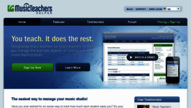 What Musicteacherhelper.com website looked like in 2016 (8 years ago)