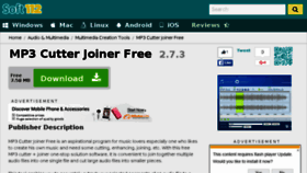 What Mp3-cutter-joiner-free.soft112.com website looked like in 2016 (8 years ago)