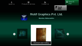 What Motifgraphics.com website looked like in 2016 (8 years ago)