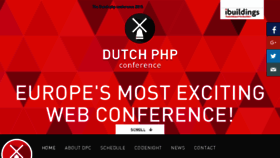 What Mobileconference.nl website looked like in 2016 (8 years ago)