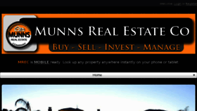What Munnsrealestate.com website looked like in 2016 (8 years ago)
