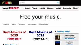 What Musicfire.in website looked like in 2016 (8 years ago)