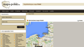 What Mapa-polski.biz website looked like in 2016 (8 years ago)