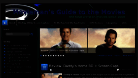 What Moviemansguide.com website looked like in 2016 (8 years ago)