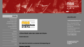 What Musikschule-staefa.ch website looked like in 2016 (8 years ago)