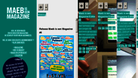 What Maebiseenmagazine.nl website looked like in 2011 (13 years ago)
