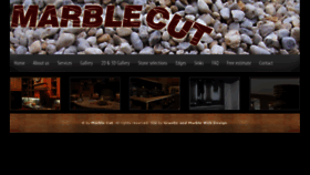 What Marblecut.org website looked like in 2016 (8 years ago)