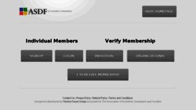What Myasdf.us website looked like in 2016 (8 years ago)