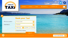What Mallorca-taxi.com website looked like in 2016 (8 years ago)