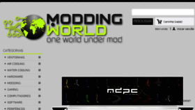 What Moddingworld.pt website looked like in 2016 (8 years ago)