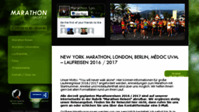 What Marathon-sport.de website looked like in 2016 (8 years ago)
