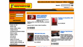 What Modemjogja.com website looked like in 2016 (8 years ago)