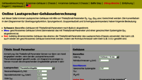 What Micka.de website looked like in 2016 (8 years ago)