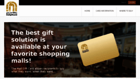What Mallgiftcard.ae website looked like in 2016 (8 years ago)