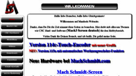 What Machschmidt.de website looked like in 2016 (8 years ago)
