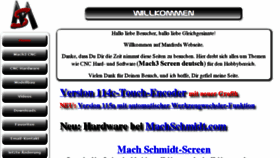 What Machschmidt.de website looked like in 2016 (9 years ago)