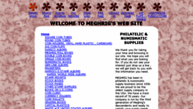 What Meghrigsupplies.com website looked like in 2016 (8 years ago)