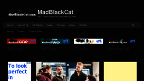 What Madblackcat.com website looked like in 2016 (8 years ago)