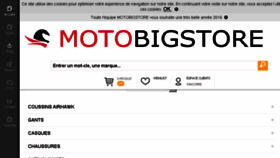 What Motobigstore.com website looked like in 2016 (8 years ago)