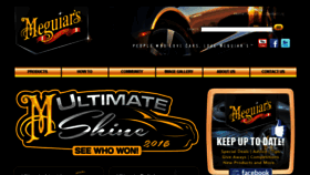 What Meguiars.co.nz website looked like in 2016 (8 years ago)