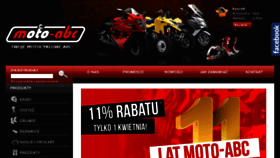 What Moto-abc.pl website looked like in 2016 (8 years ago)