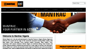 What Mantracnigeria.com website looked like in 2016 (8 years ago)