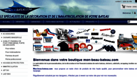 What Mon-beau-bateau.com website looked like in 2016 (8 years ago)