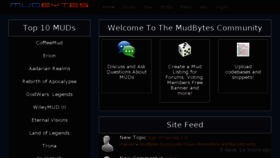What Mudbytes.net website looked like in 2016 (8 years ago)