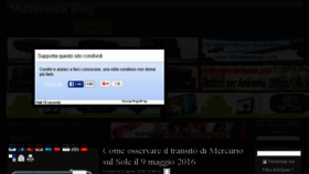 What Multimediablog.info website looked like in 2016 (9 years ago)