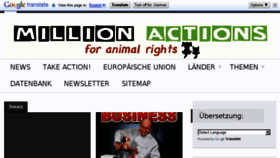 What Million-actions.de website looked like in 2016 (8 years ago)