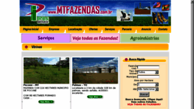 What Mtfazendas.com.br website looked like in 2016 (8 years ago)