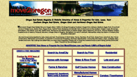 What Move2oregon.com website looked like in 2016 (8 years ago)